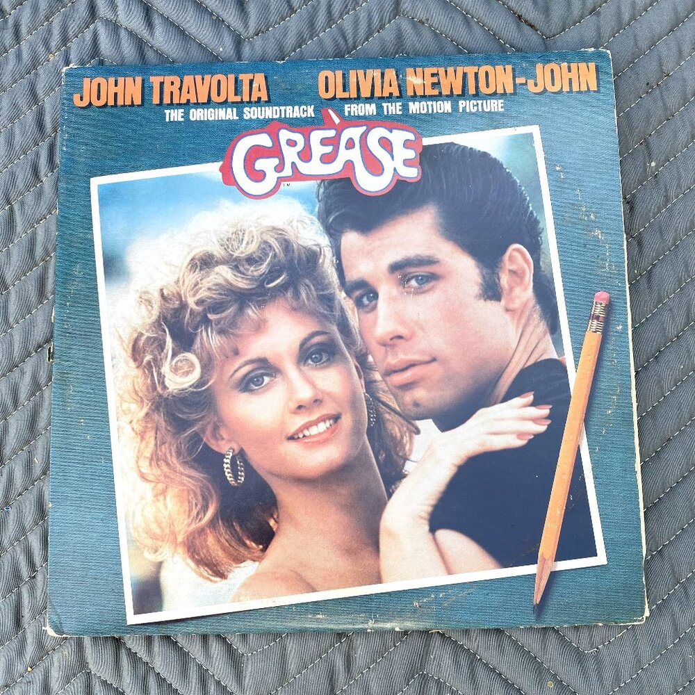 GREASE The Original Soundtrack From The Motion Picture 1978 RSO Vinyl Record